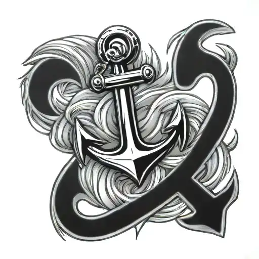 Anchor Solid Line