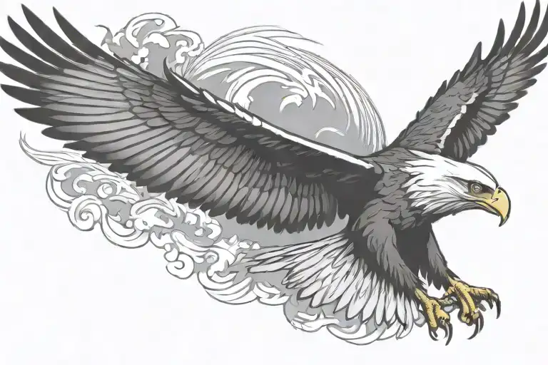 Eagle Soaring