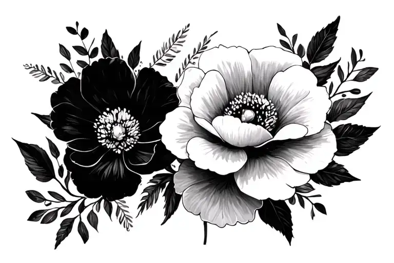 I Am Enough With Flowers