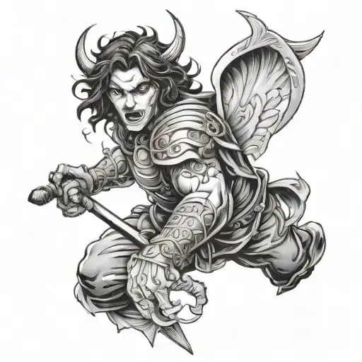 Angel Killing Demon Slayer