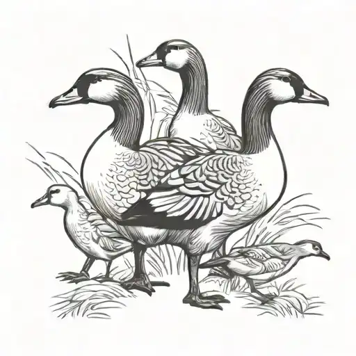 130 Free-range Geese