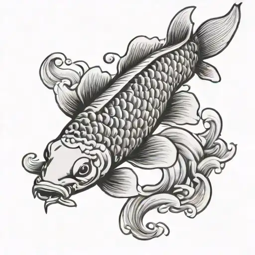 Japanese Koi Fish