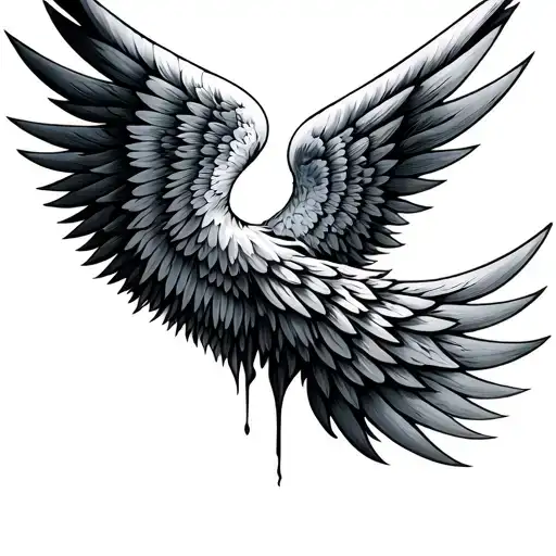 Wings Shaped Like 1111
