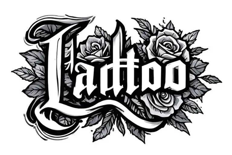 Name Tattoo Design