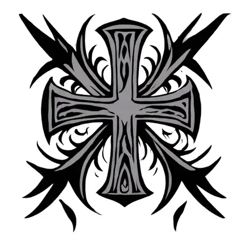 Tribal Cross
