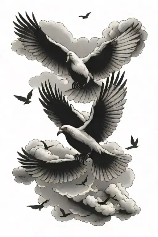 Clouds And Doves