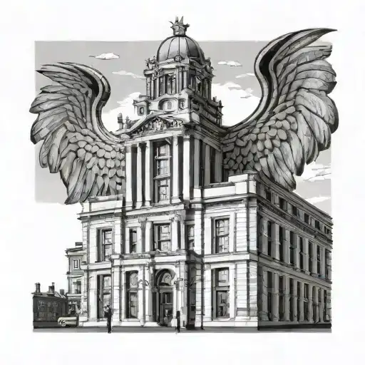 Liverbird Building In Liverpool