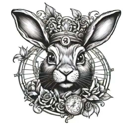 Rabbit In Wonderland