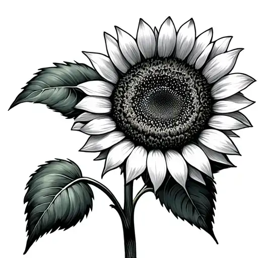 Sunflower Growing Slowly