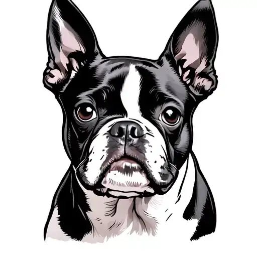 Boston Terrier Floppy Ears