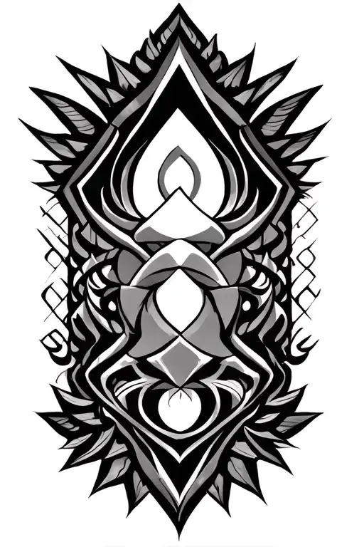 Geometric Hindu Symbol