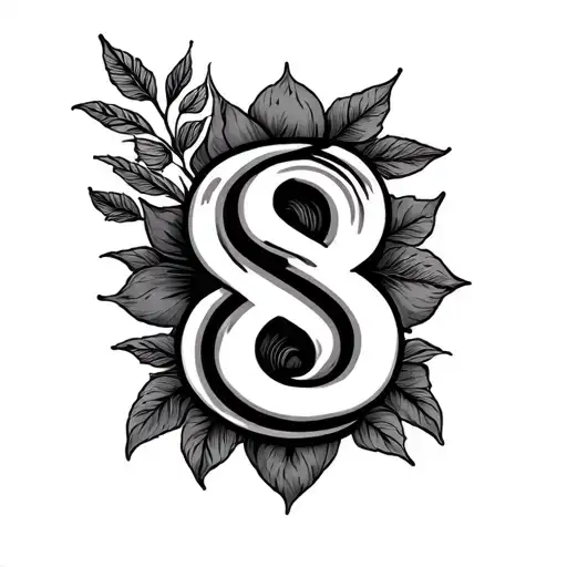 Tattoo That Says 8 Block