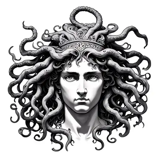 Rostro De Medusa Greek Mythology