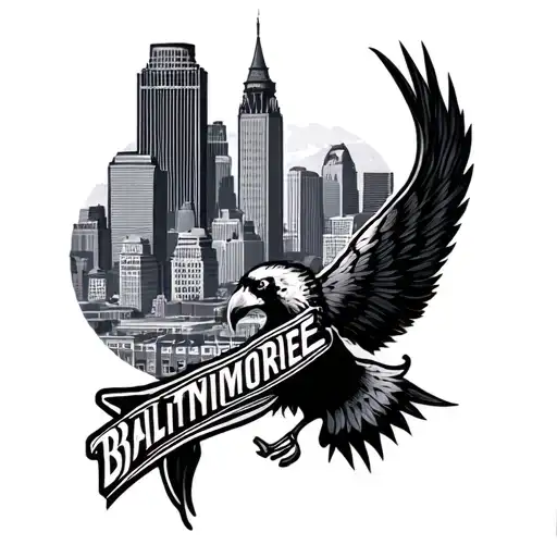 Baltimore City Tattoo Design