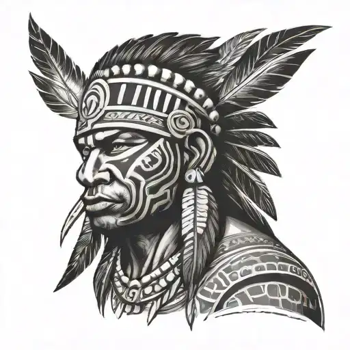 Taino Indian Warrior