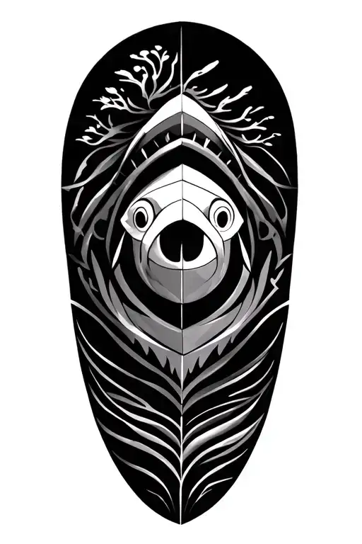 Geometric Pattern Inspired By Ocean Animals