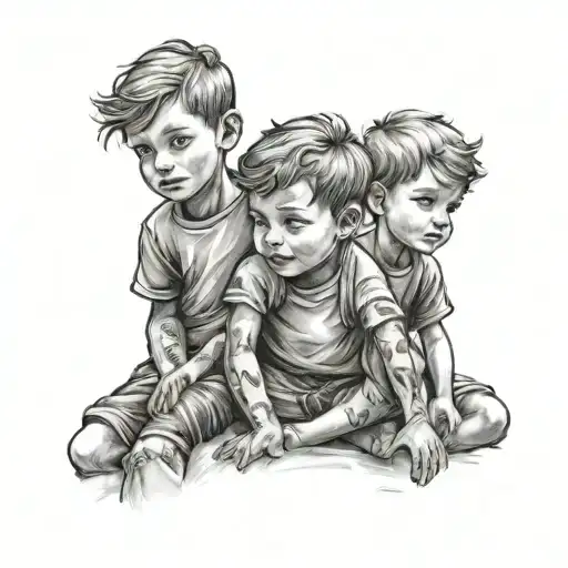 3 Children Boy