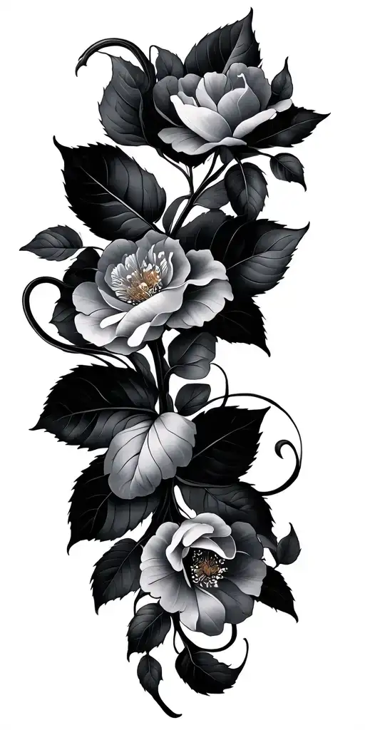 Wrap Around Vine Thin Long