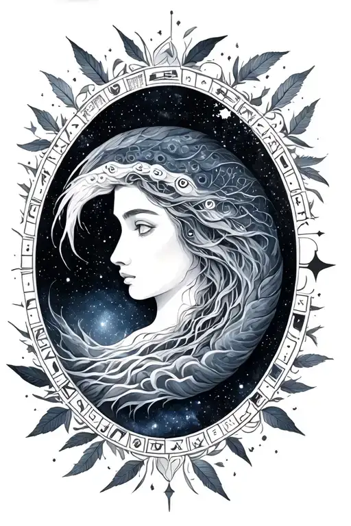 Zodiac Nature Galaxy