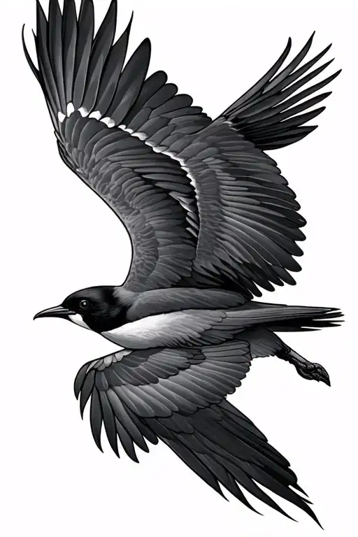 Two Birds Flying Together Blindfolded