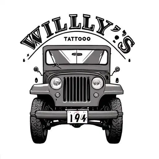 1941 Willy's Jeep Old School