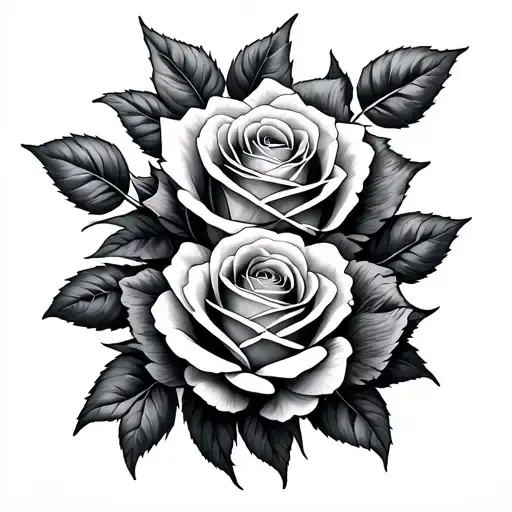 Roses Intertwined