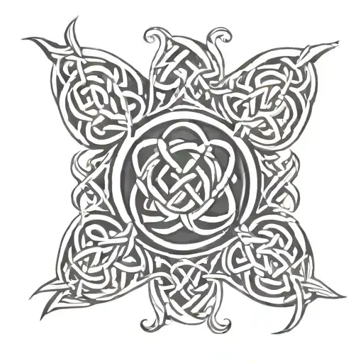 Father Daughter Celtic Knot