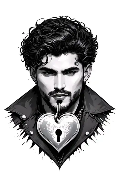 Juan With Heart Shaped Lock