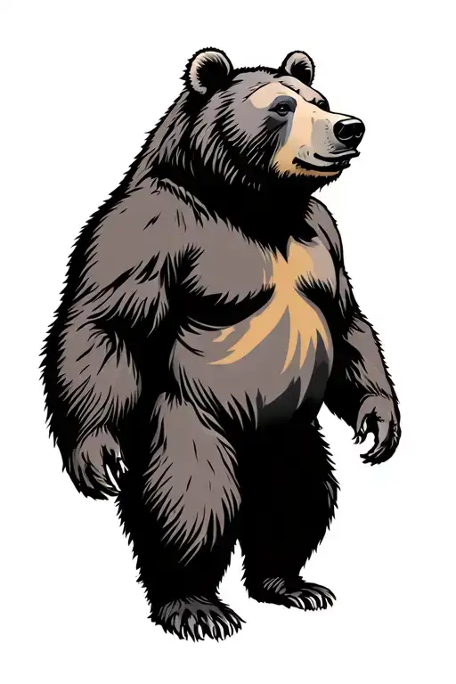Bear Standing Tall