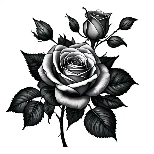 Lynn With Roses Growing