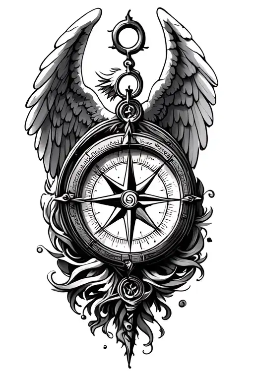 Compass And Angel