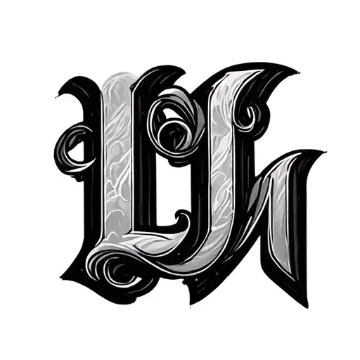 The Letters I And L And M