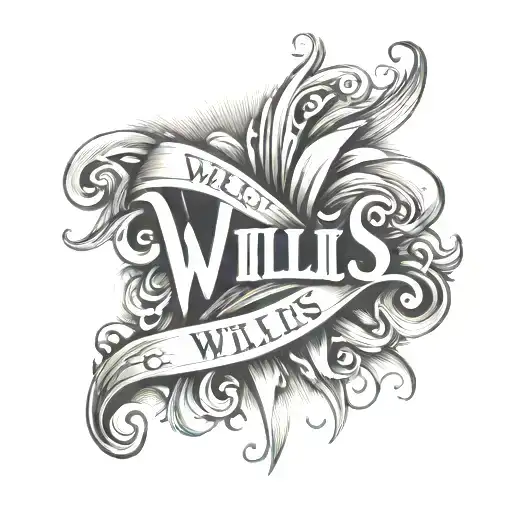 Willis Name Written