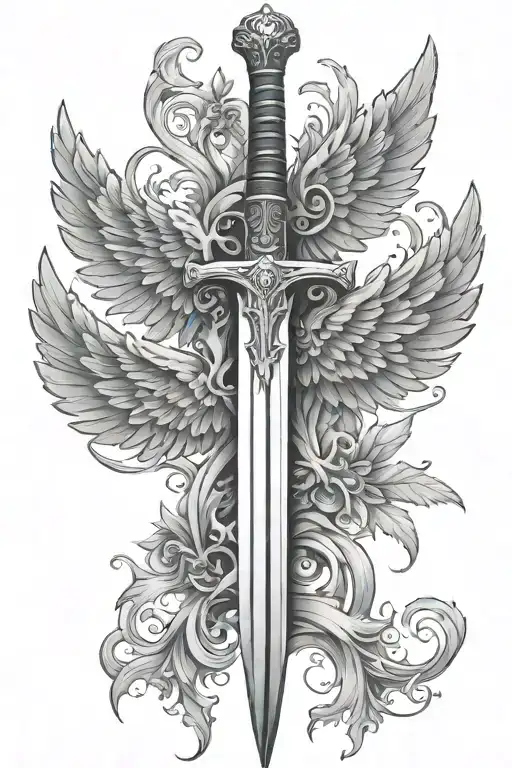 Sword With Wings