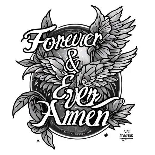 Forever And Ever Amen N