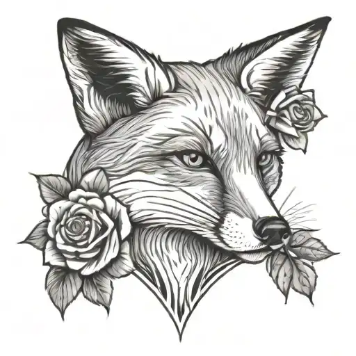 Fox And Roses