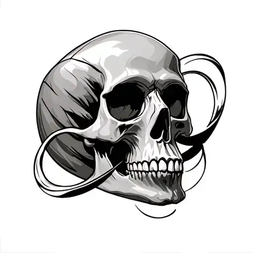 Skull With Infinity