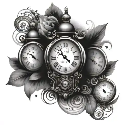 Three Clocks