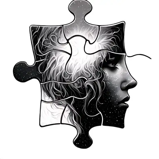 Mental Health Autism Puzzle Piece