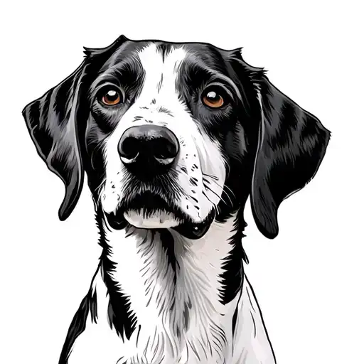 A Scene With A English Pointer