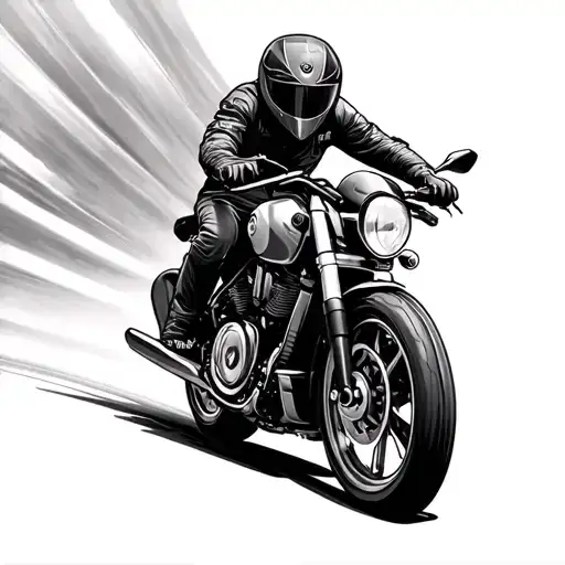 Motorcycle Speeding