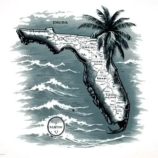 Florida Treasure Map