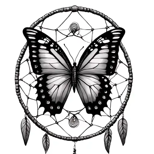Butterfly Dream Catcher