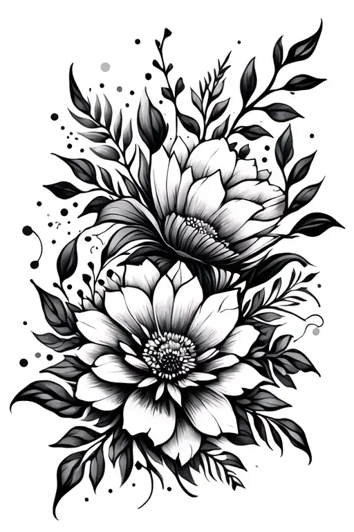 Geometic Shapes And Patterns Floral