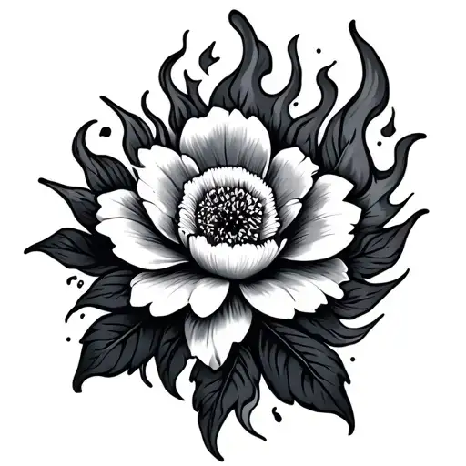 Flower And Fire