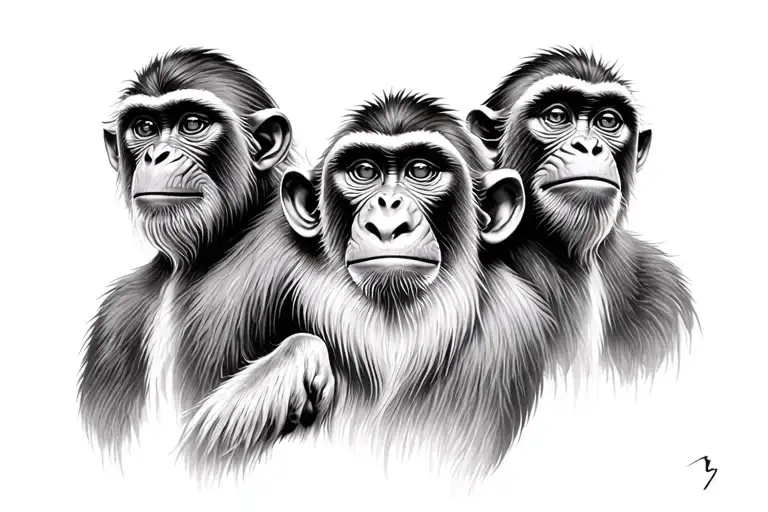 3 Wise Monkay