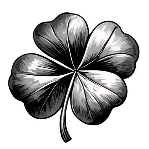 4 Leaf Clover With X