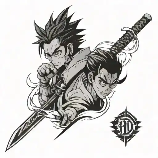 Demon Slayer And Initial D