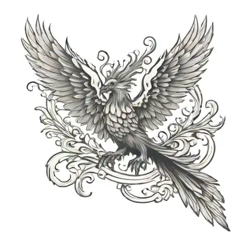 Phoenix Fighting His Past