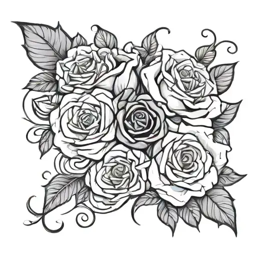 Mcmlxxviii With Roses Intertwined